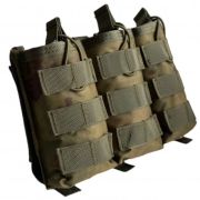 Подсумок открытый на 3 магазина защитный камуфляж