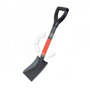 Лопата «СЛЕДОПЫТ» совковая автомобильная, металл. черенок с ручкой, в чехле