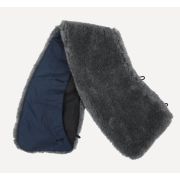 Воротник иск. мех синий