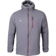 Куртка Barrier Primaloft с капюшоном серая
