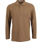 Рубашка Поло длинный рукав brown