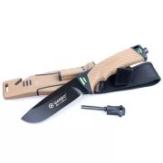 Нож туристический Ganzo G8012-DY Клинок 11 см Койот