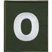 Шеврон «О» вышивка