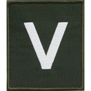Шеврон «V» вышивка