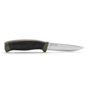 Нож Morakniv Companion MG (S), нержавеющая сталь, цвет хаки, 11827