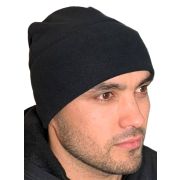 Шапочка флисовая (черная)