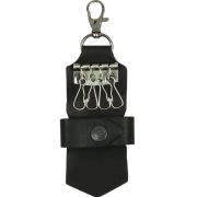 Ключница открытая с застежкой (брелок) кожа