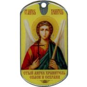Жетон ос 0004 Ангел  хранитель крест и меч металл