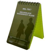 Блокнот водонепроницаемый тактический Mil-Tec (10х15 см)